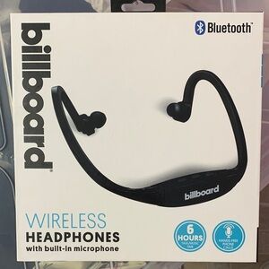 Billboard Wireless Headphones with Microphone